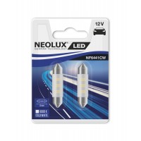Neolux C10W 41mm Cold White 6000K 2KS/BAL