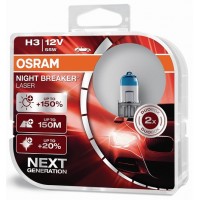 Osram H3 Night Breaker LASER Gen2 +150% 2ks/Bal.